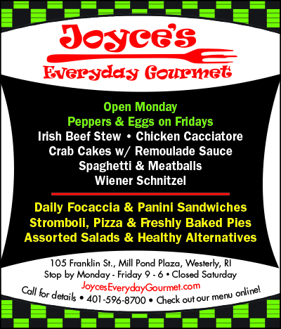 Joyces Everyday Gourmet Weekly Specials