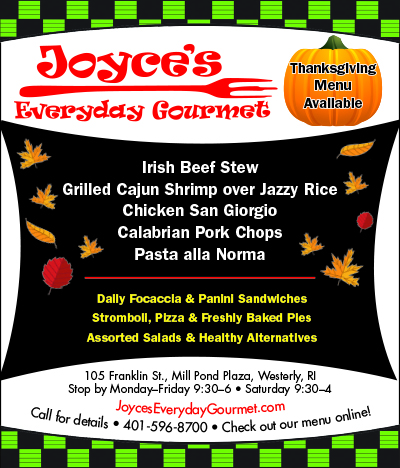 Joyces Everyday Gourmet Weekly Specials