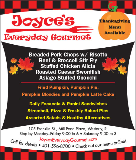 Joyces Everyday Gourmet Weekly Specials
