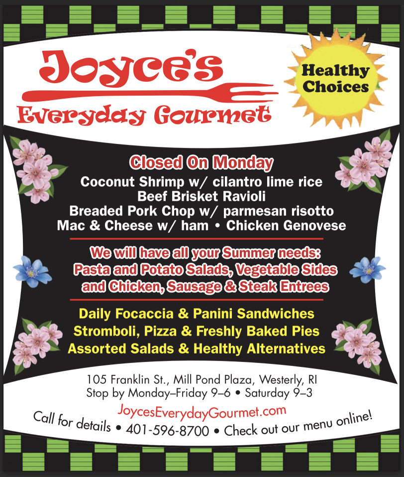 Joyces Everyday Gourmet Weekly Specials