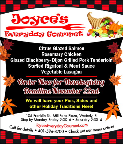 Joyces Everyday Gourmet Weekly Specials