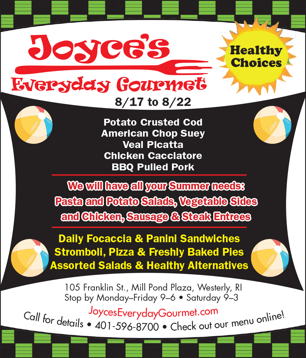 Joyces Everyday Gourmet Weekly Specials