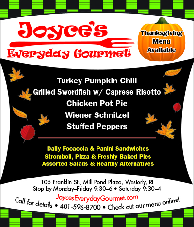 Joyces Everyday Gourmet Weekly Specials